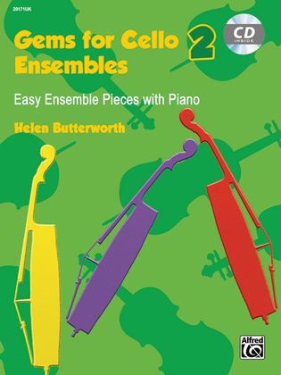 Book cover for Gems For Cello Ensembles