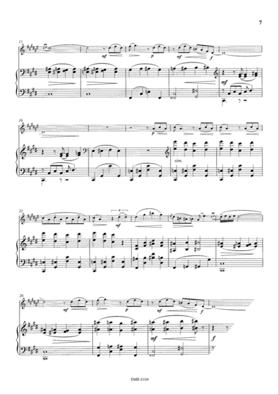 Three Preludes Cornet scores gallery preview page 5