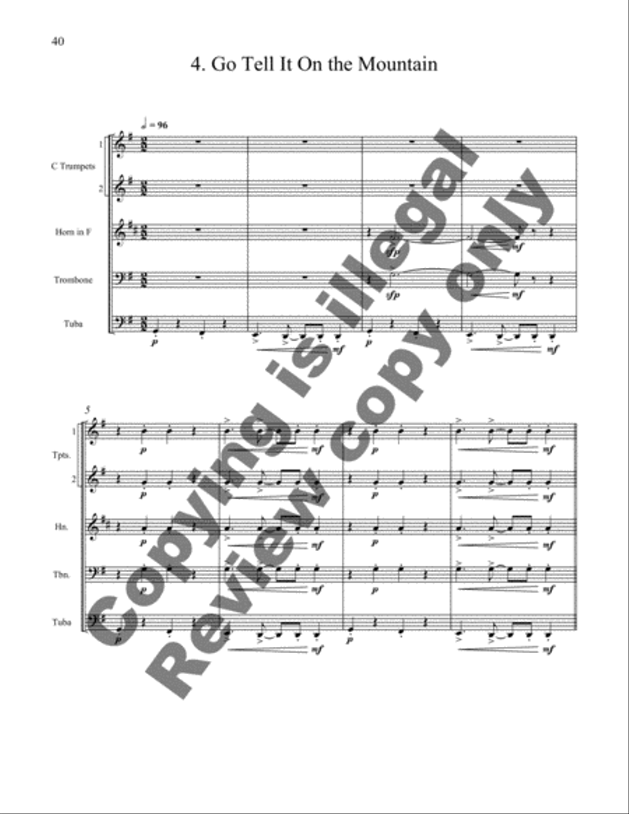 Appalachian Carols (SSAA Full Score)