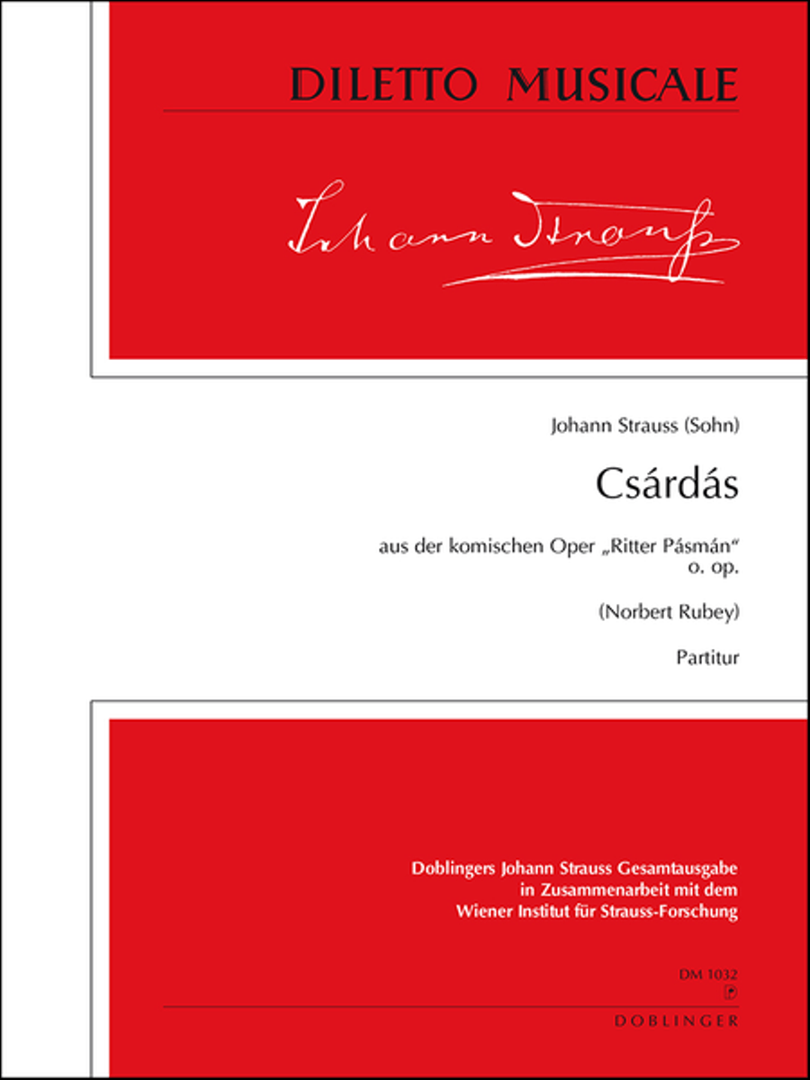 Csardas aus Ritter Pasman Orchestra scores gallery preview page 1
