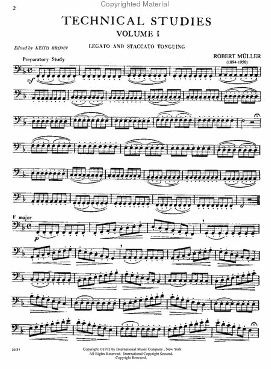 Technical Studies: Volume I