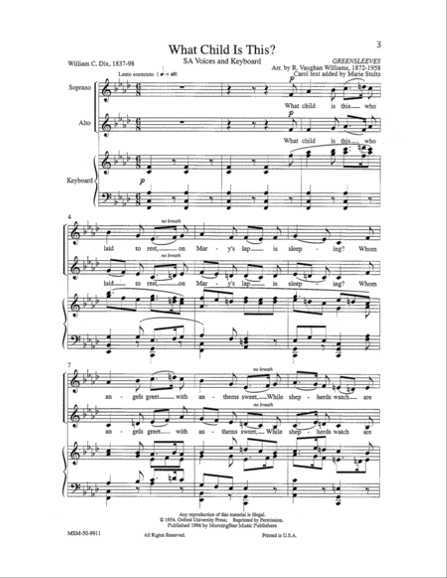 What Child Is This? SA scores gallery preview page 2