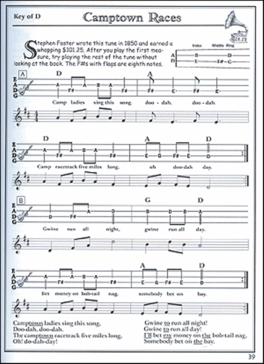 Old-Time Fiddle For the Complete Ignoramus Violin scores gallery preview page 5