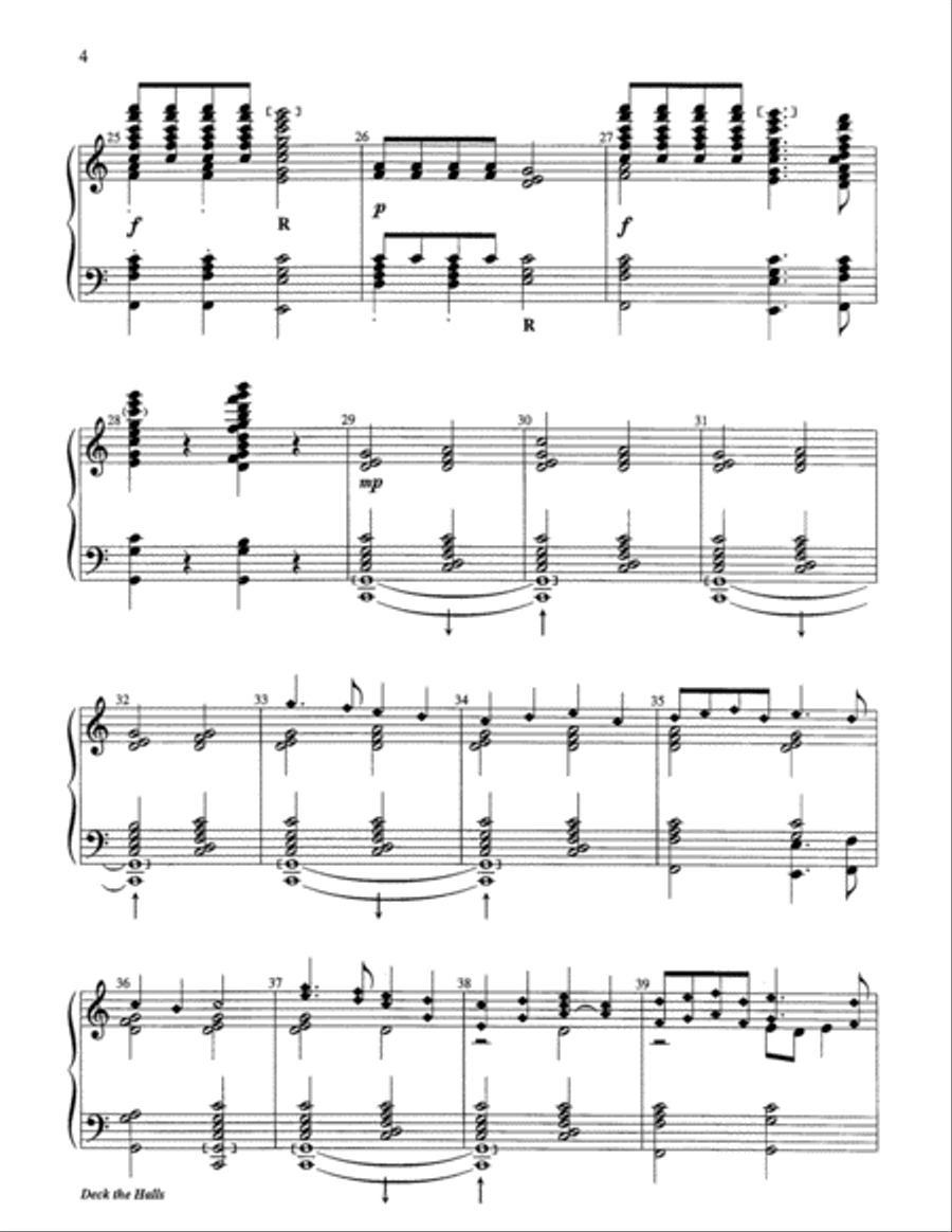 Deck the Halls 5-Octaves scores gallery preview page 10