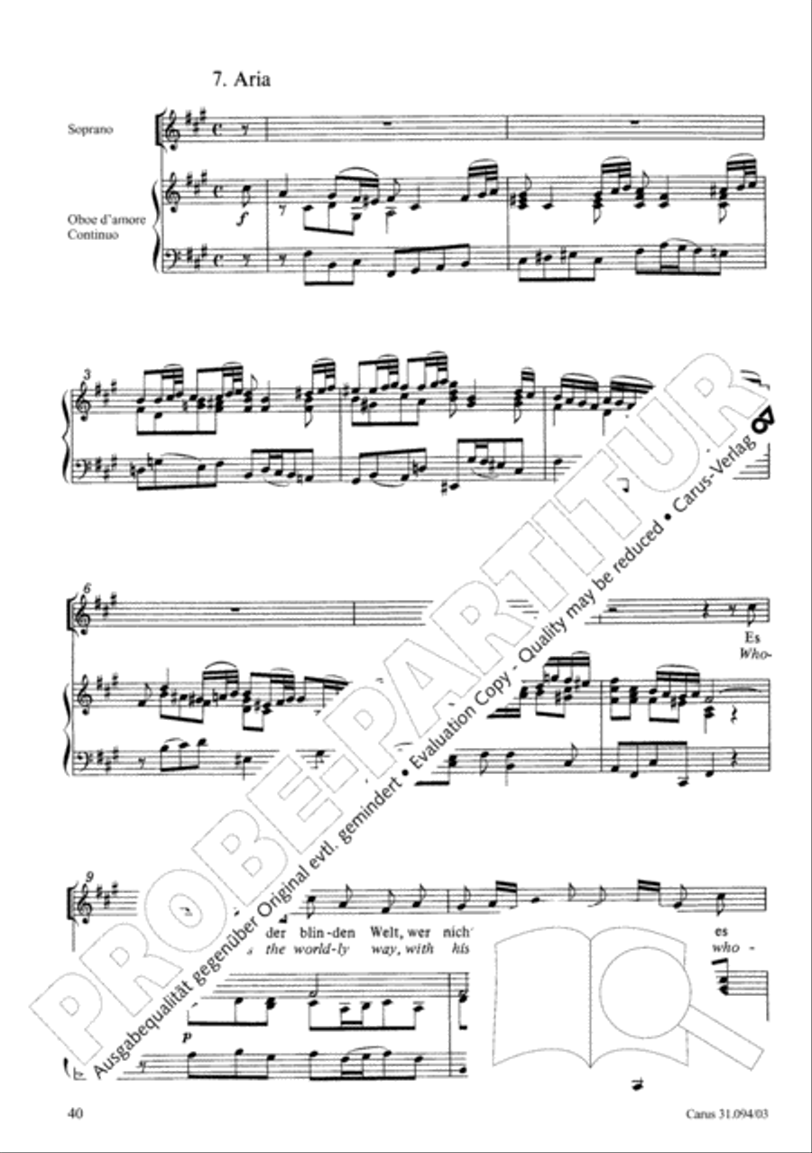 What has this world to give (Was frag ich nach der Welt) 4-Part scores gallery preview page 41