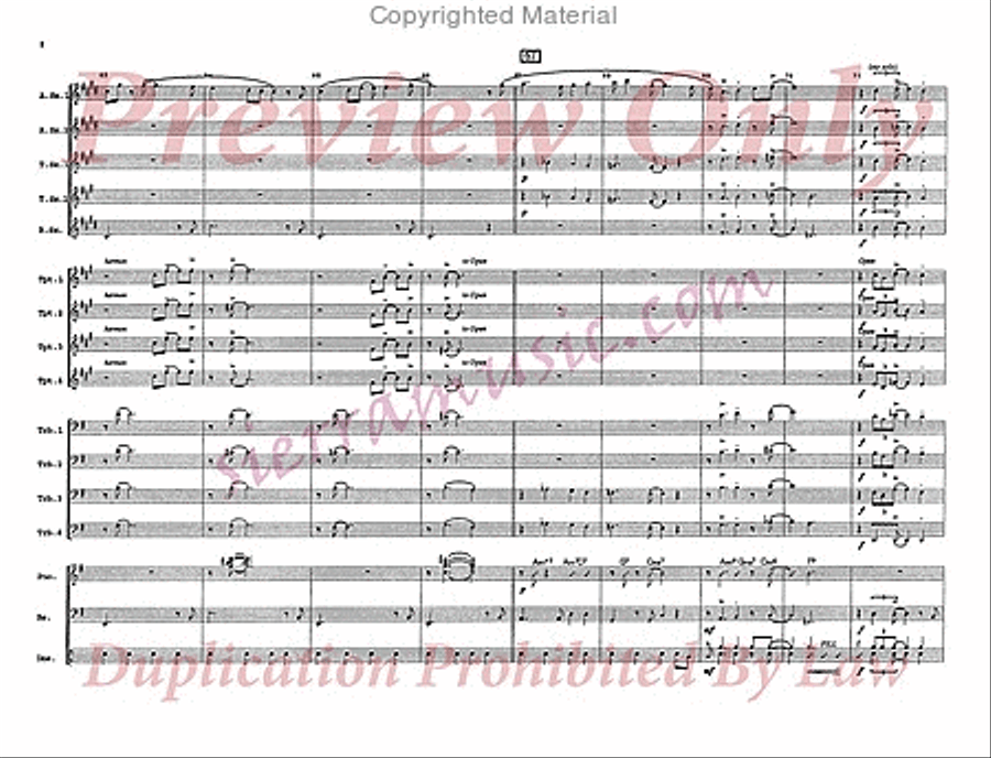 God Rest Ye, Merry Gentlemen Jazz Ensemble scores gallery preview page 9