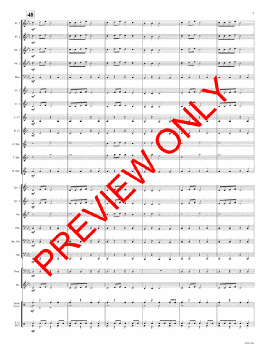 Synergos Concert Band scores gallery preview page 10