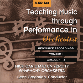 Teaching Music through Performance in Orchestra - Volume 1