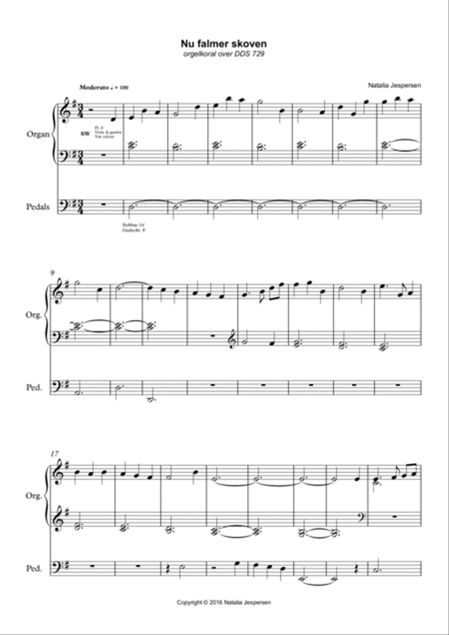 Høst i kirken Høst i kirken Organ Solo scores gallery preview page 5