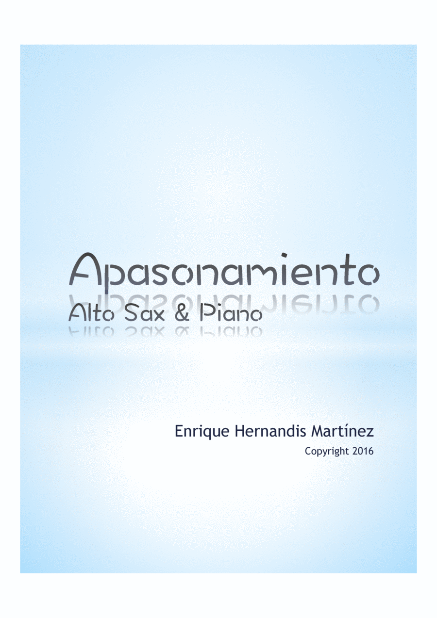 Apasionamiento Woodwind Duet scores gallery preview page 1