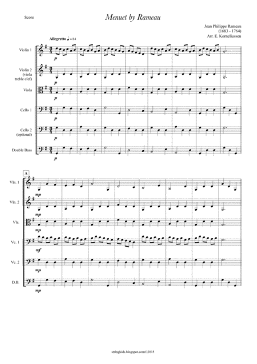 A Baroque Journey for String Orchestra String Orchestra scores gallery preview page 3