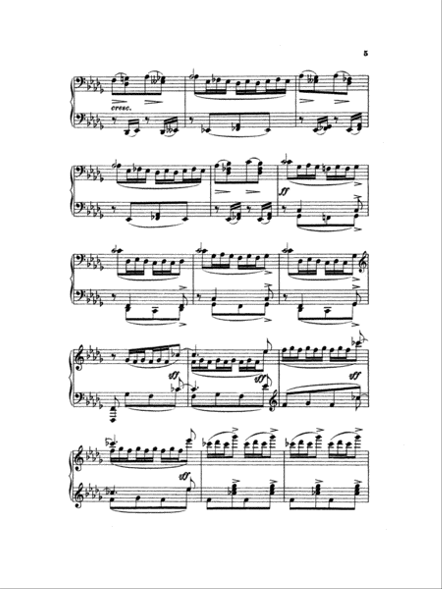 Gretchaninoff: Eight Pastels, Op. 61 Piano Solo scores gallery preview page 2