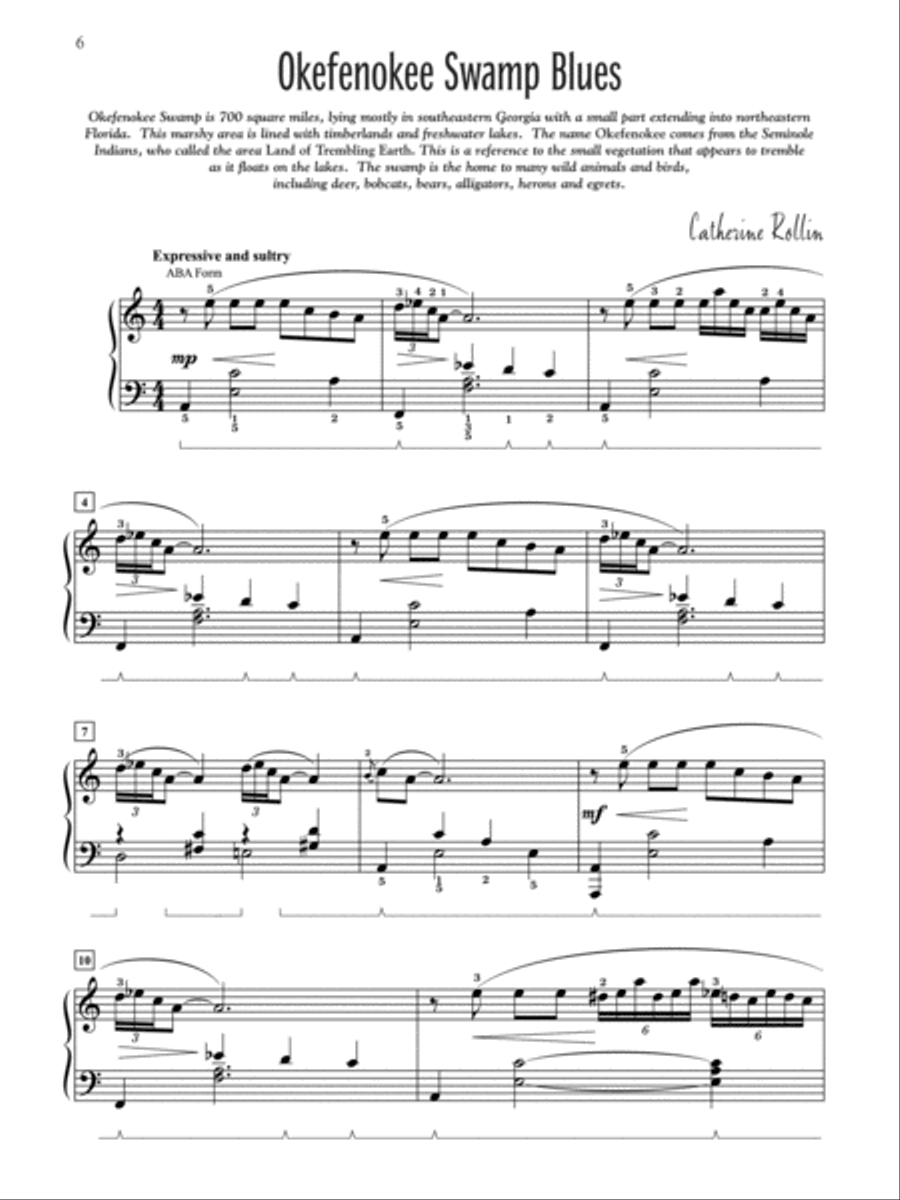 Suite Georgia Piano Solo scores gallery preview page 3