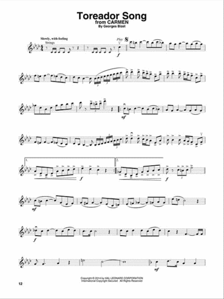 Light Masterworks Violin Solo scores gallery preview page 4