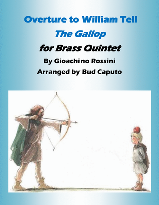 Book cover for Overture from William Tell-the Gallop- for Brass Quintet
