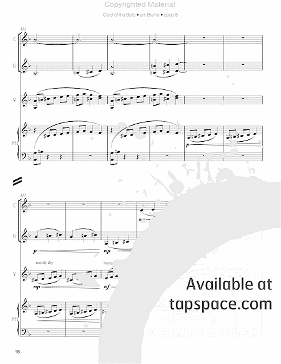 Winterludes for Two Winterludes for Two Marimba scores gallery preview page 21