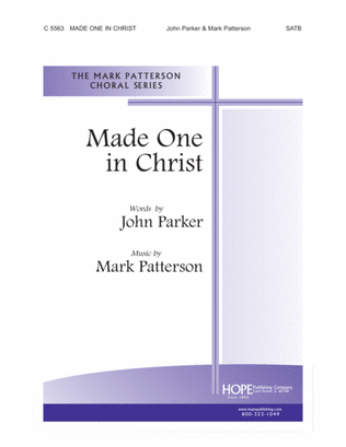 Book cover for Made One in Christ
