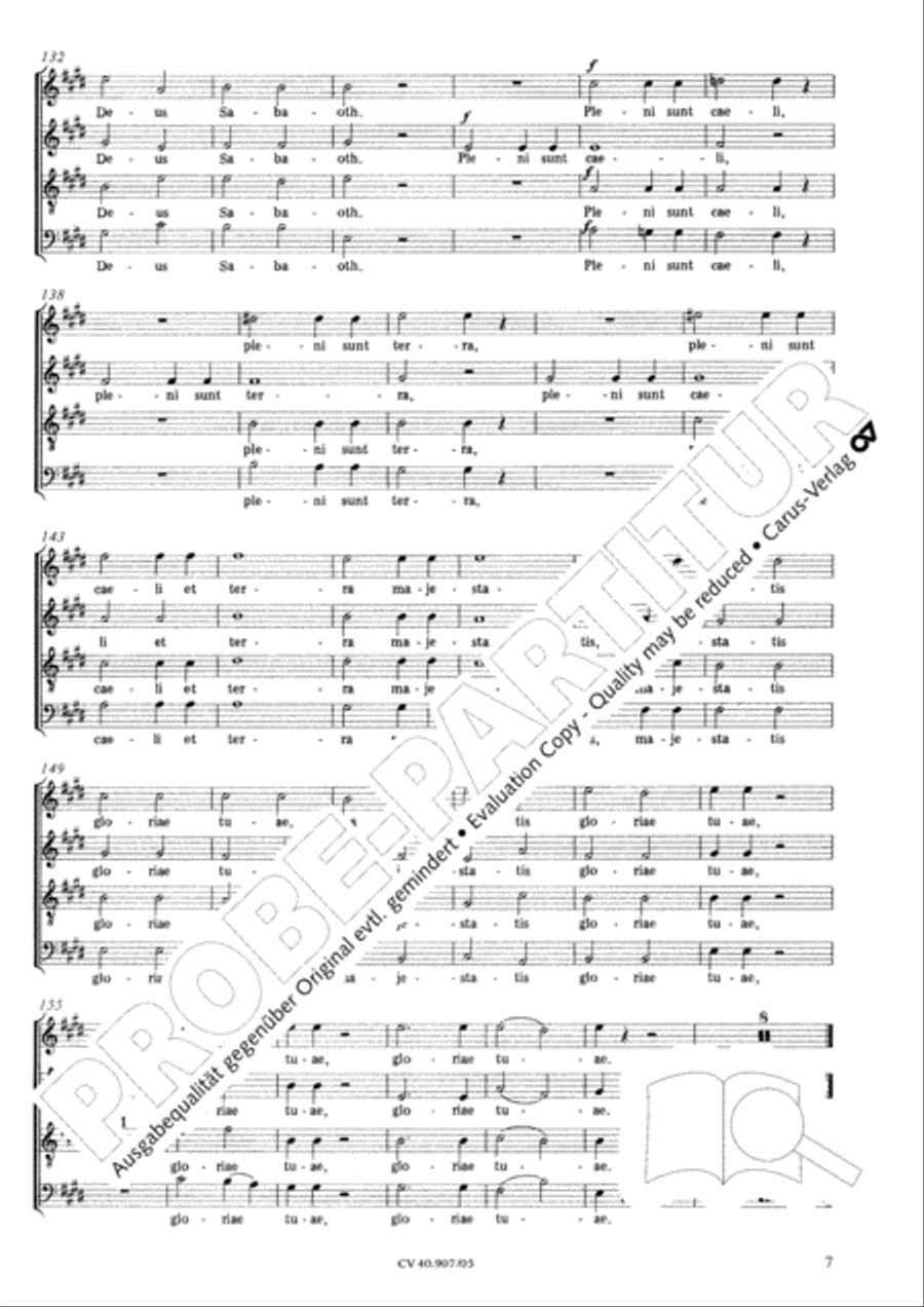 Te Deum 4-Part scores gallery preview page 8
