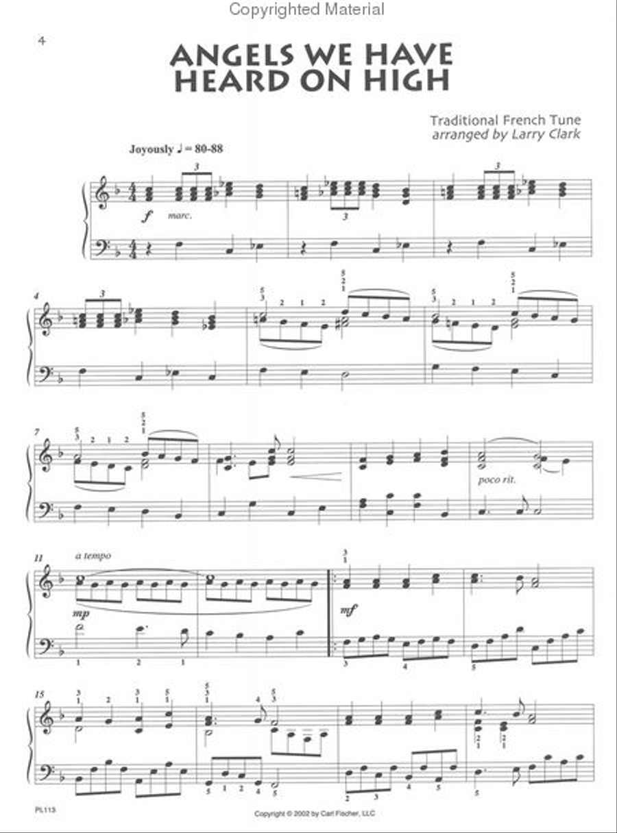 CD Christmas Favorites CD Christmas Favorites Piano Solo scores gallery preview page 2