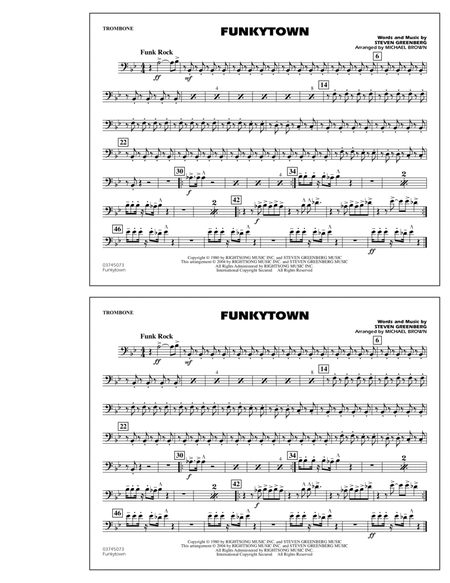 Funkytown - Trombone