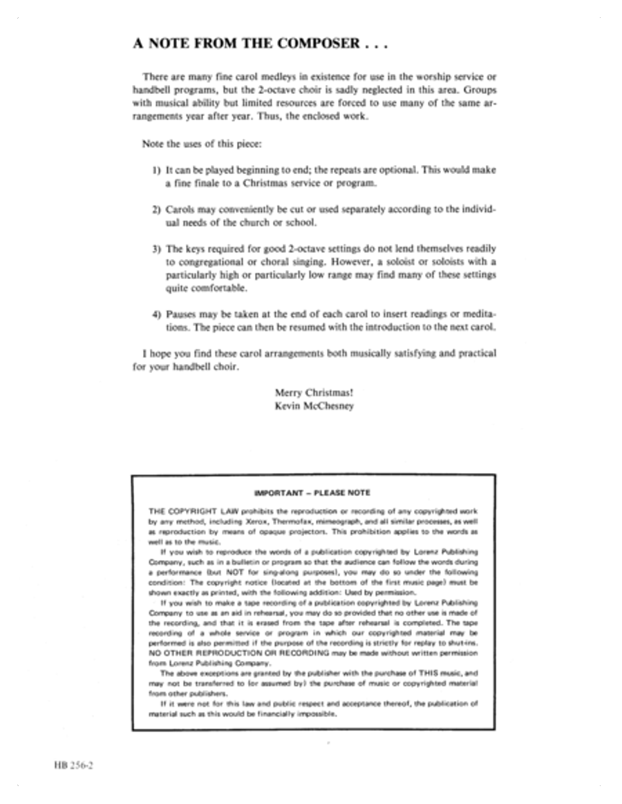 Ring, Carols of Joy 3-Octaves scores gallery preview page 2