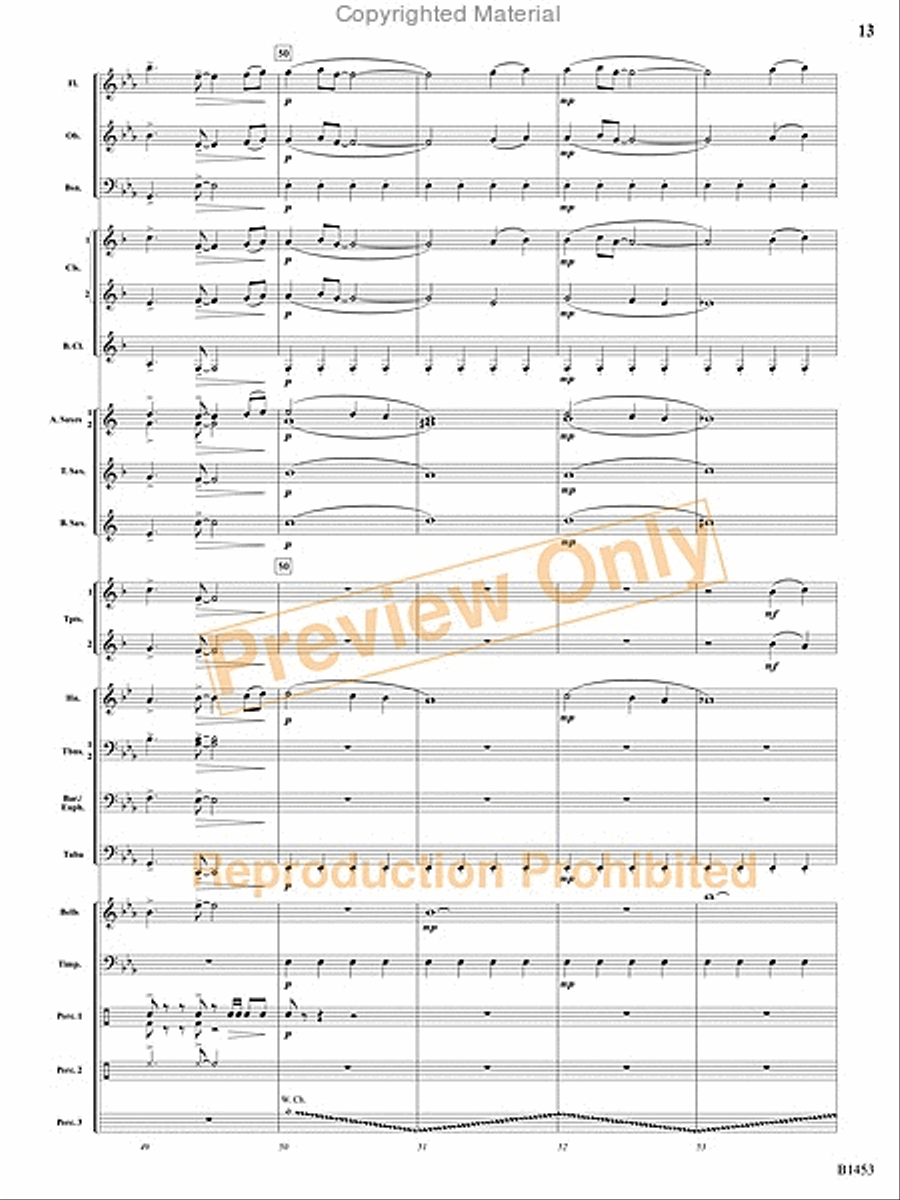 Soaring! Concert Band scores gallery preview page 26