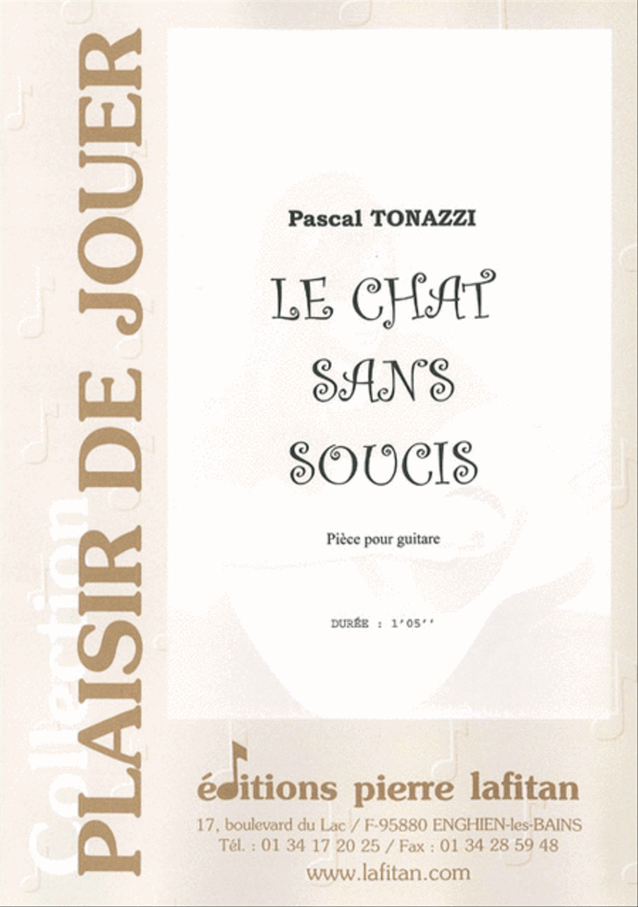 Le Chat Sans Soucis Le Chat Sans Soucis Guitar scores gallery preview page 1