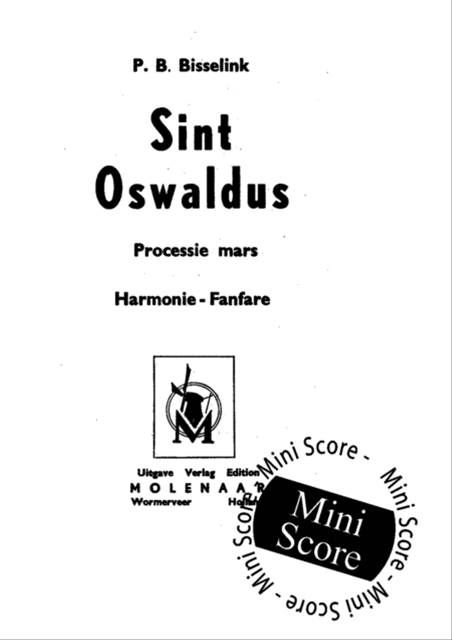 Sint Oswaldus Concert Band scores gallery preview page 3