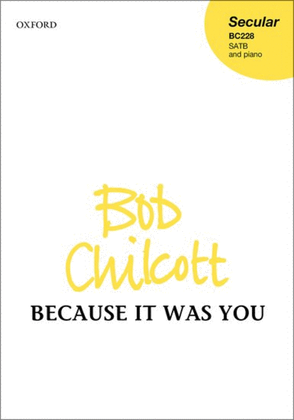 Book cover for Because it was you