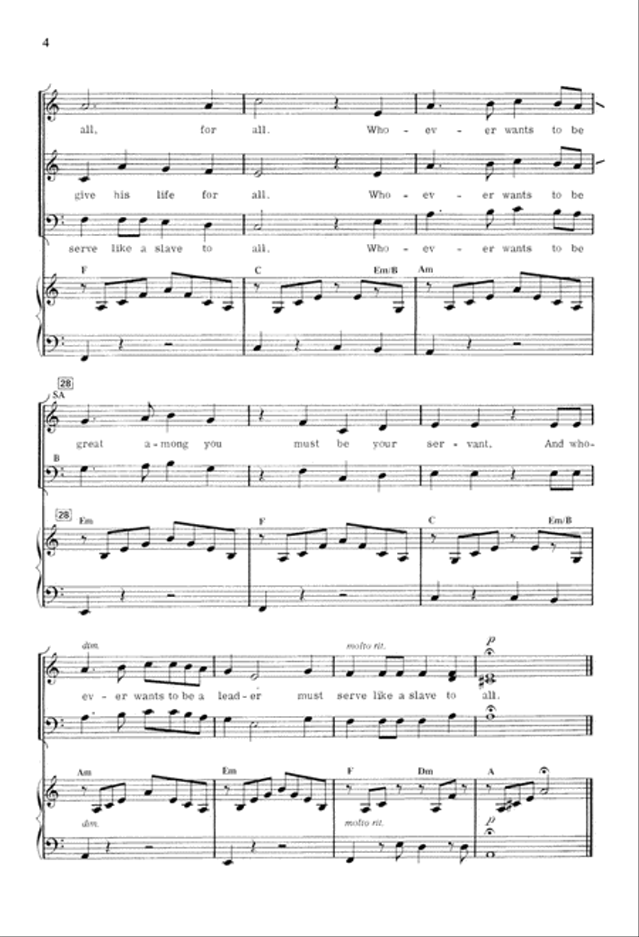 Whoever Would Be Great Whoever Would Be Great 3-Part scores gallery preview page 4