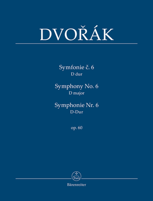 Book cover for Symphony No. 6 D major op. 60