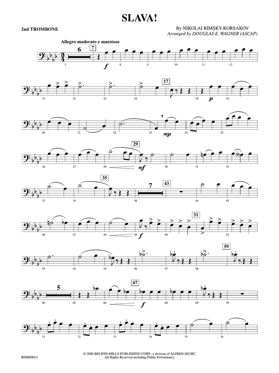 Slava: 2nd Trombone