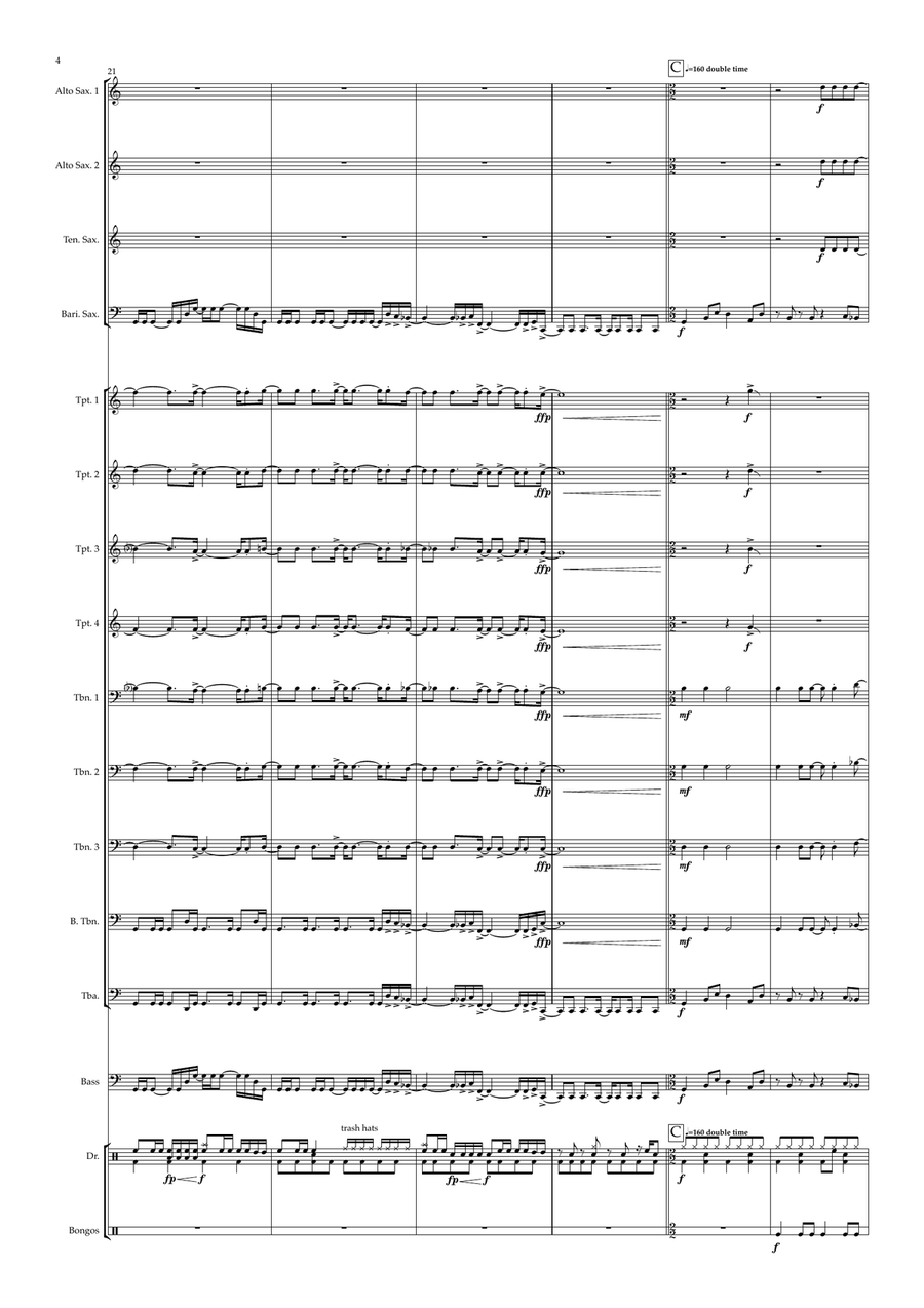 I'm Just Ken I'm Just Ken Jazz Ensemble scores gallery preview page 4