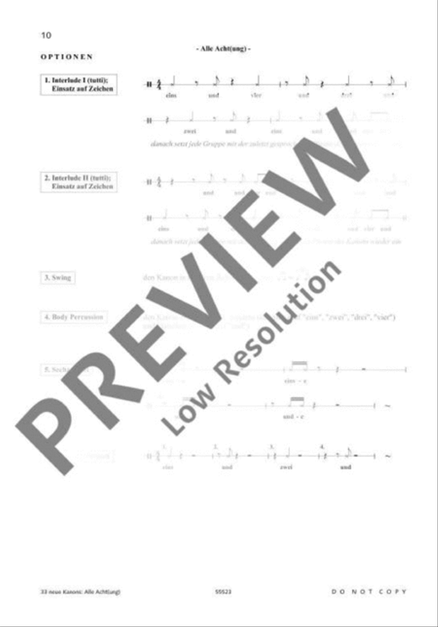 Alle Acht(ung) Voice scores gallery preview page 3