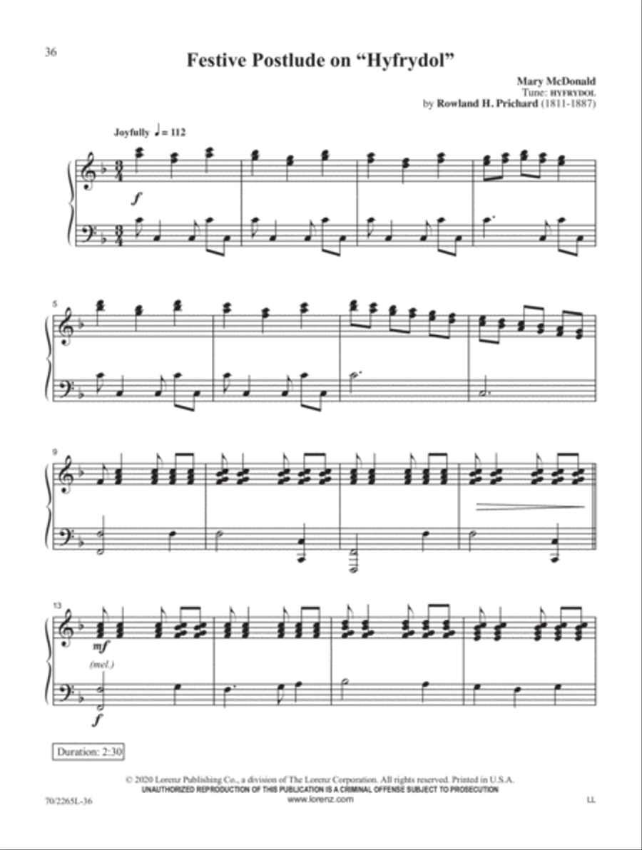 Wonderful Hymns of Life Wonderful Hymns of Life Piano Solo scores gallery preview page 11