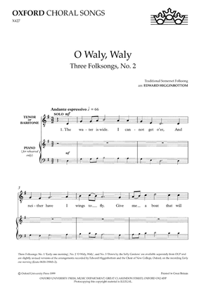 Book cover for O waly, waly