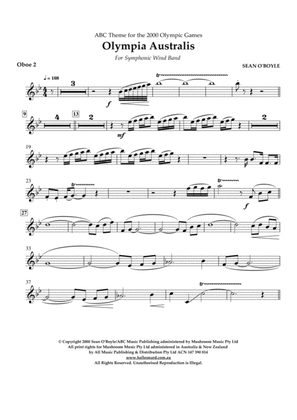 Olympia Australis (Symphonic Wind Band) - Oboe 2