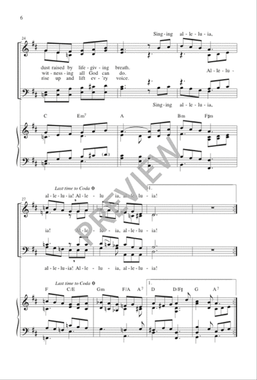 This Is the Day That God Has Fashioned 4-Part scores gallery preview page 7