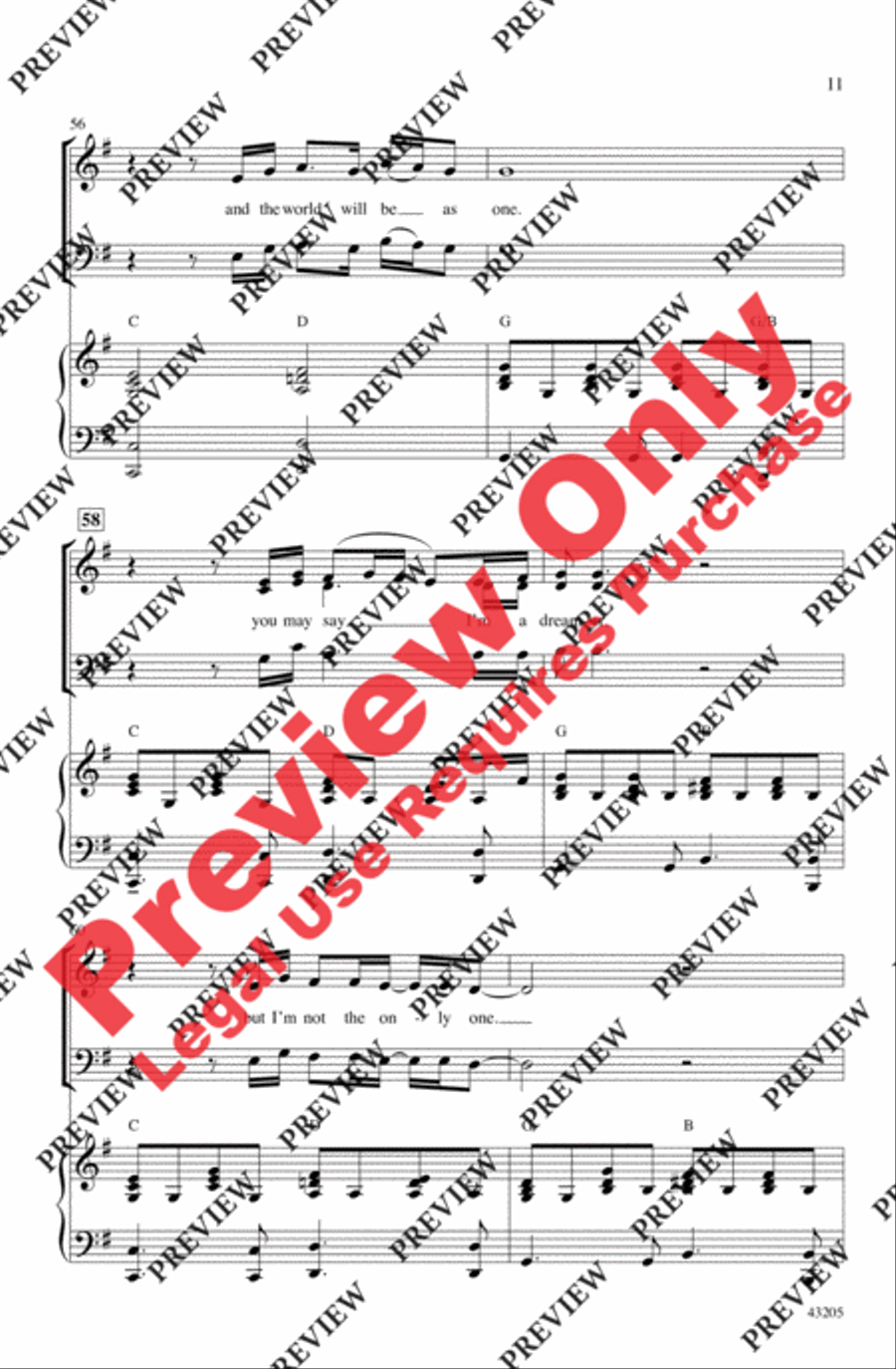 Imagine 3-Part scores gallery preview page 22
