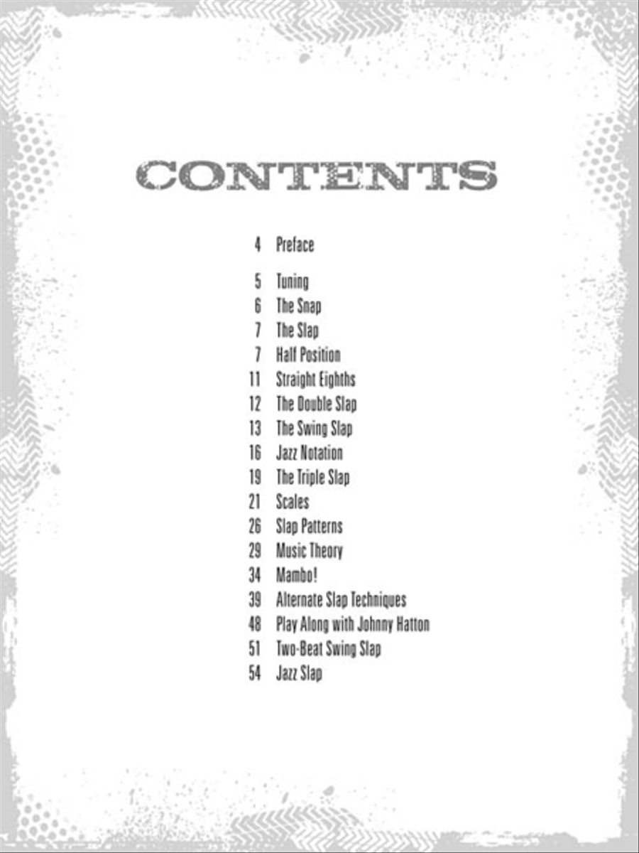 Rockabilly Bass Double Bass scores gallery preview page 4