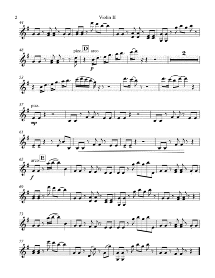 The Middle String Quartet scores gallery preview page 4