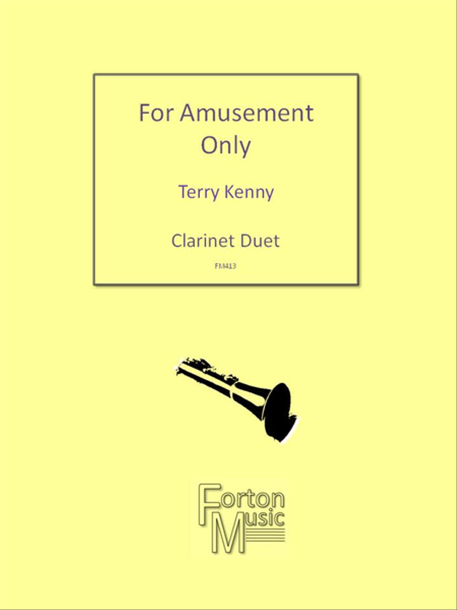 For Amusement Only Score scores gallery preview page 1