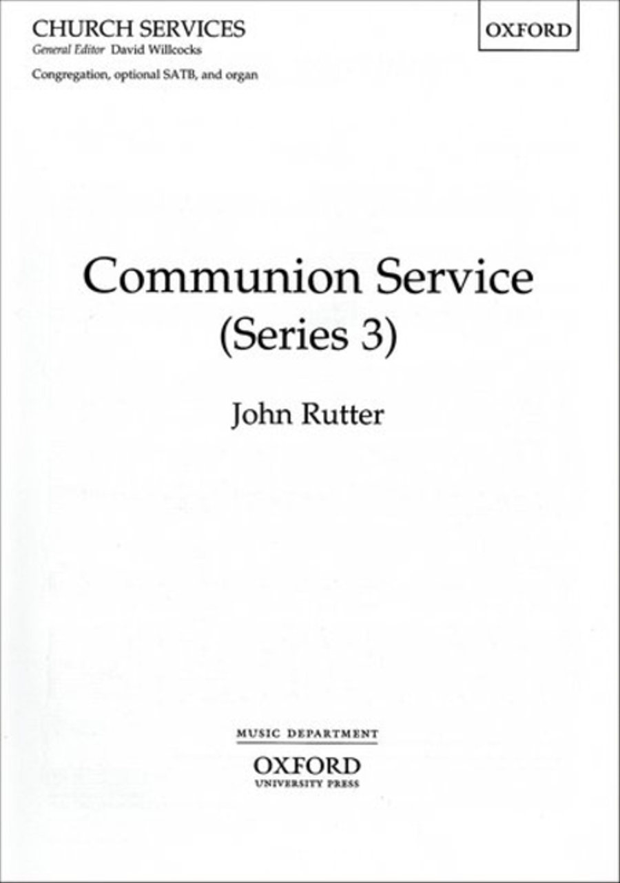 Communion Service (ASB Rite A/RC ICEL text) 4-Part scores gallery preview page 1