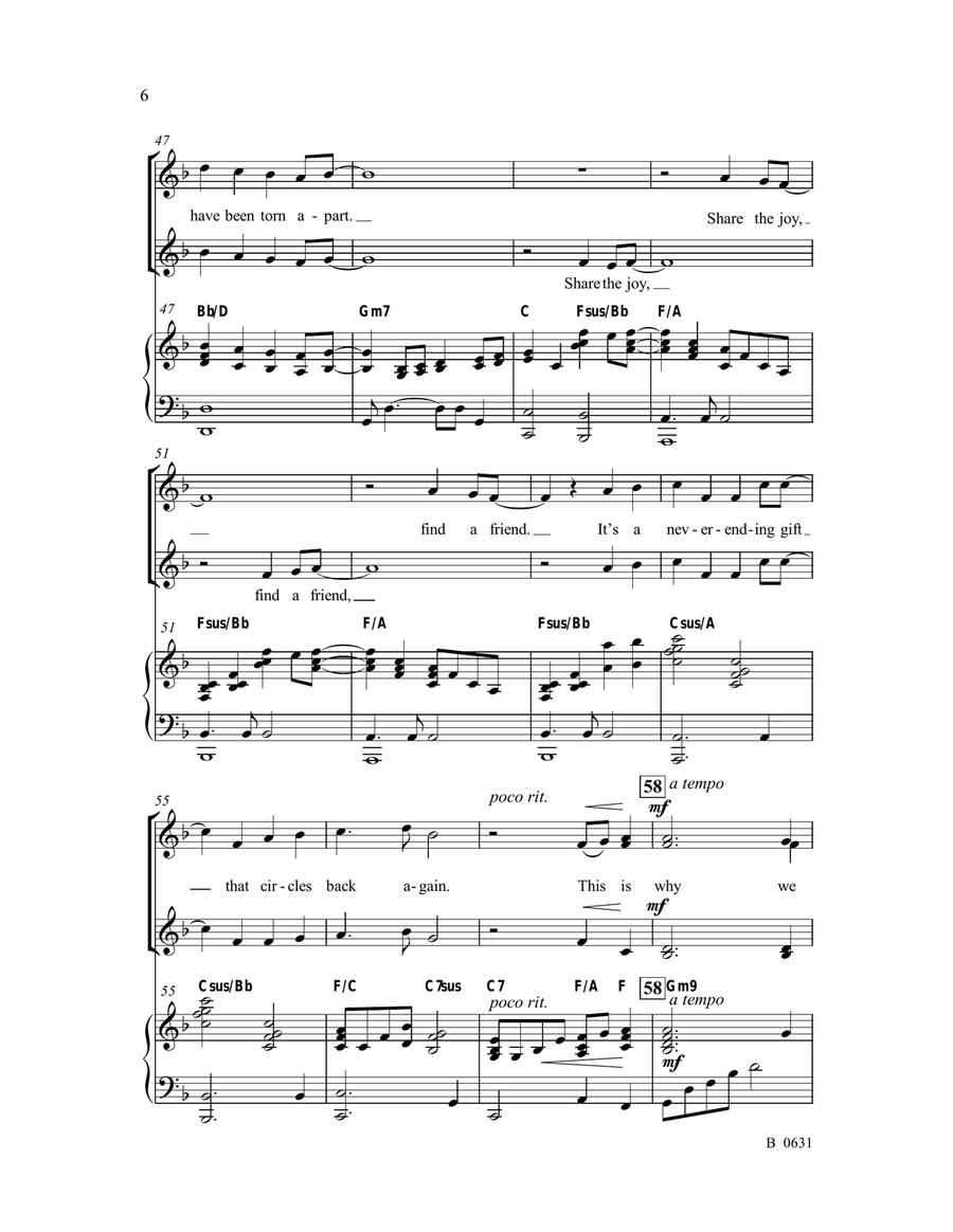 Why We Sing Why We Sing SSAA scores gallery preview page 5