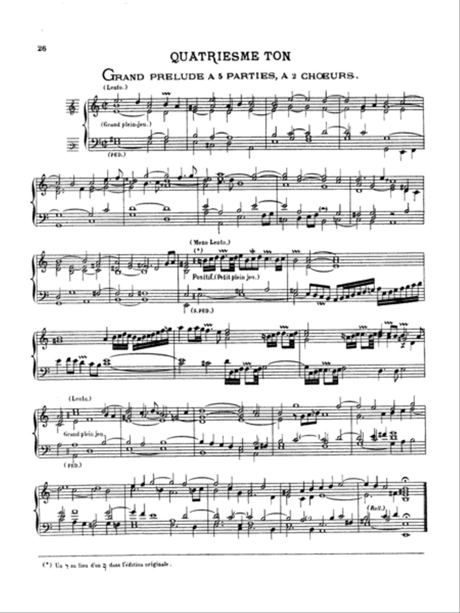 Boyvin: Organ Works, Volume I Organ scores gallery preview page 1