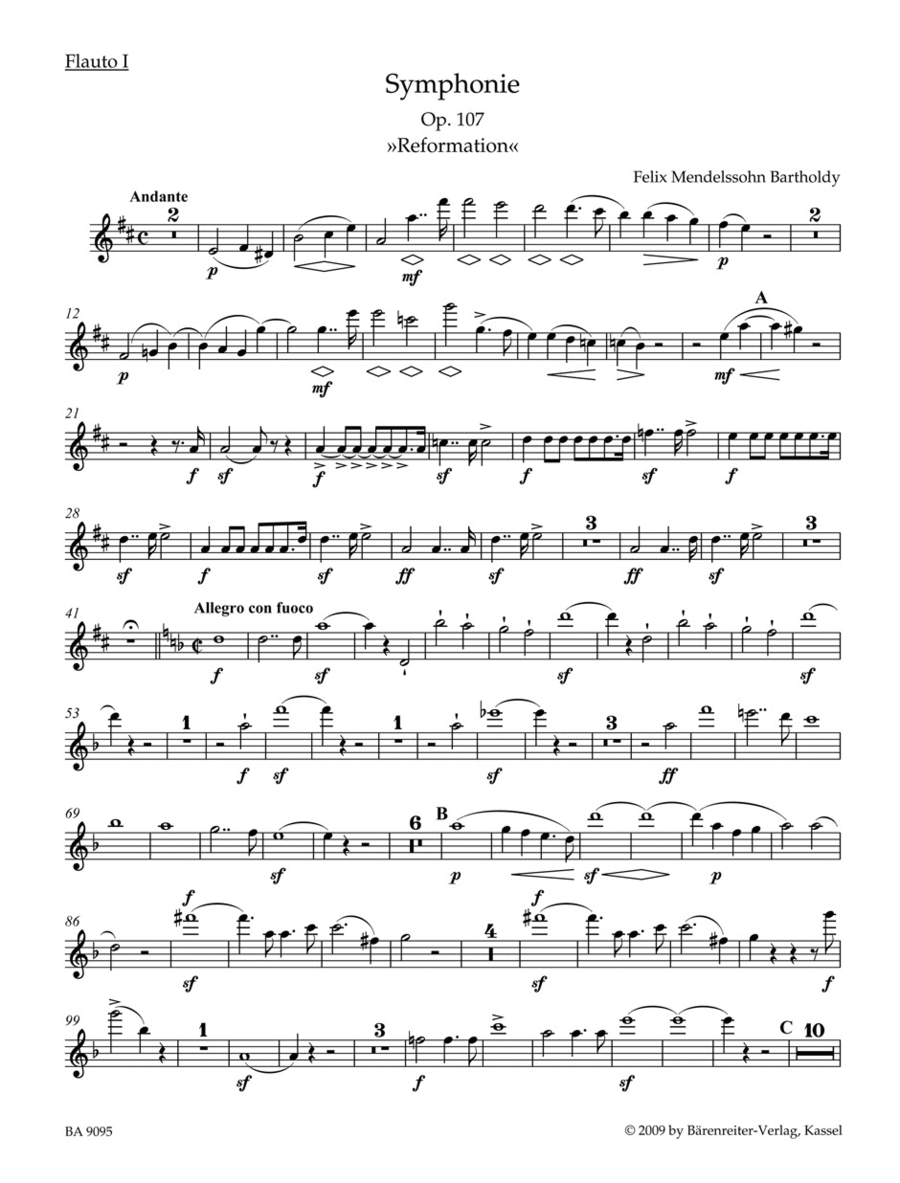 Symphony d minor op. 107 