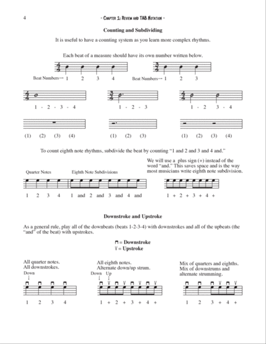 Rhythm Guitar Book 2: Open Chords and Comping Patterns Electric Guitar scores gallery preview page 4