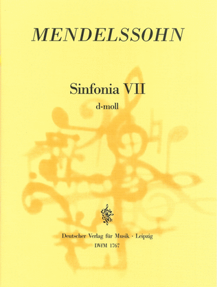 Sinfonia VII in D minor / D major MWV N 7