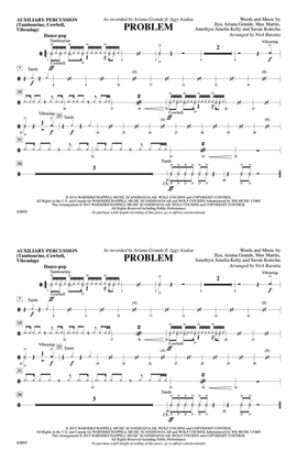 Book cover for Problem: Auxiliary Percussion