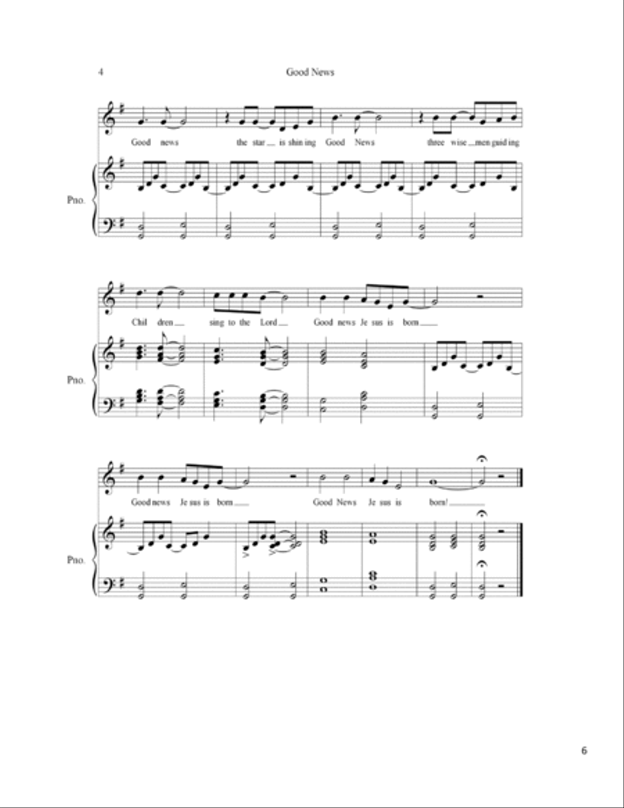 Poems and Carols Choir scores gallery preview page 6